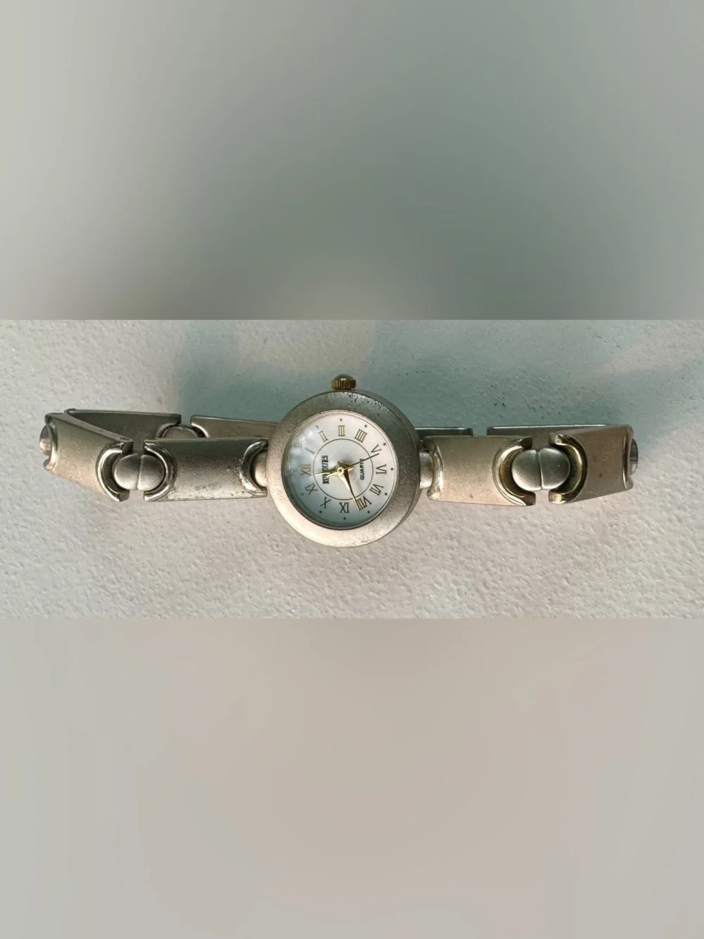 Silver-Tone Women's Bracelet Watch